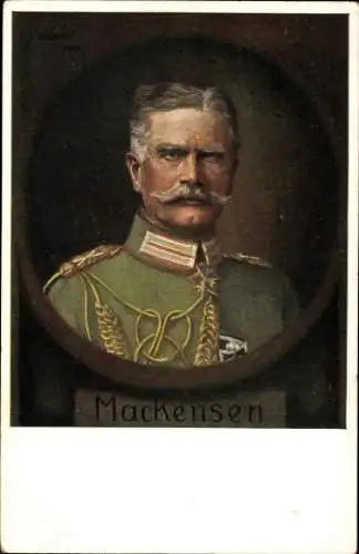 Künstler Ak Ulmer, F., Generalfeldmarschall August von Mackensen, Portrait