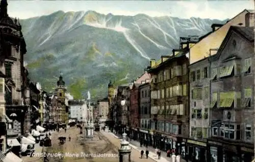 Ak Innsbruck in Tirol, Maria Theresia Straße