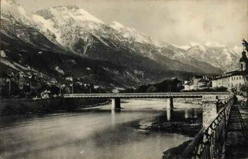 Ak Innsbruck in Tirol, Innbrücke