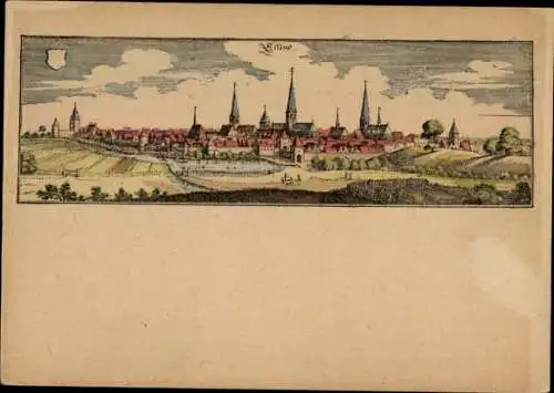 Ak Essen im Ruhrgebiet, Gesamtansicht 1590