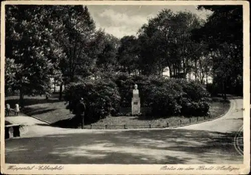 Ak Elberfeld Wuppertal, Hardt-Anlage, Teilansicht