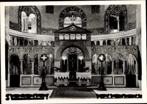 Ak Bad Homburg vor der Höhe Hessen, Erlöserkirche, Innenansicht