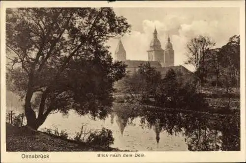 Ak Osnabrück in Niedersachsen, Blick nach dem Dom