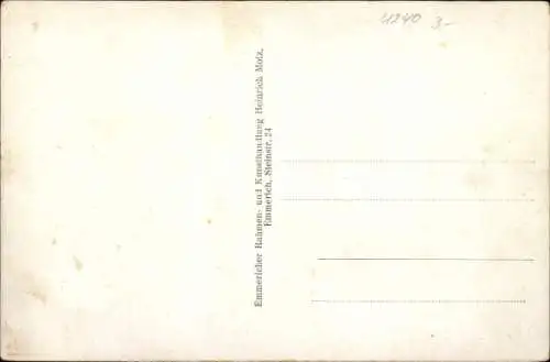 Ak Emmerich am Niederrhein, obere Rheinpromenade, Teilansicht, Kinderwagen