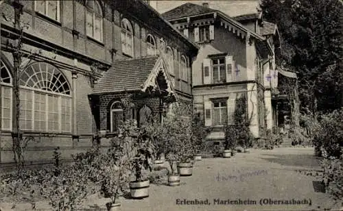 Ak Erlenbad Obersasbach Sasbach in der Ortenau, Marienheim