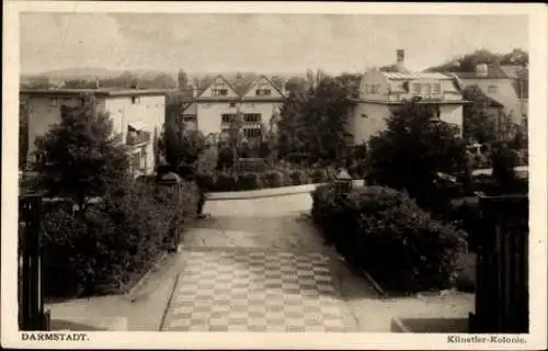 Ak Darmstadt in Hessen, Künstler-Kolonie