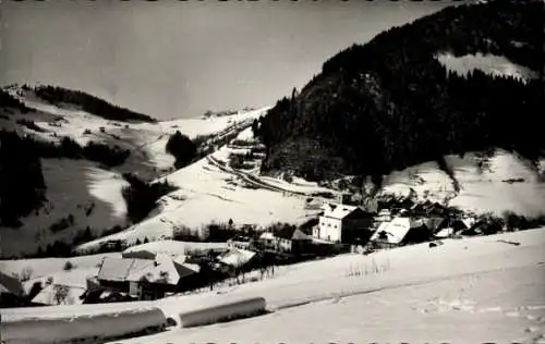 Ak Montmin Talloires Montmin Haute Savoie, Panorama, Col de la Forelaz, Winter