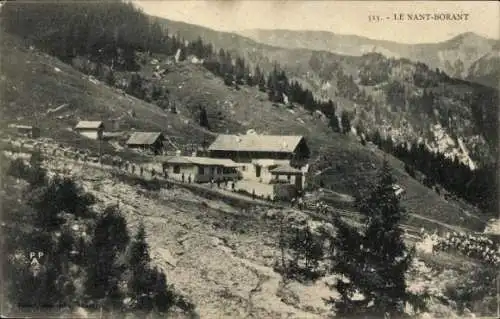 Ak Berghütte Le Nant-Borant, Panorama