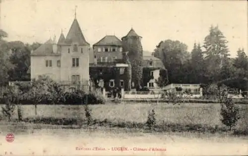 Ak Tourronde Lugrin Haute Savoie, Chateau d'Alleman