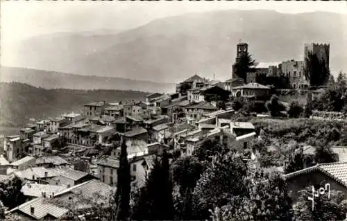 Ak Vernet les Bains Pyrénées Orientales, Vue generale