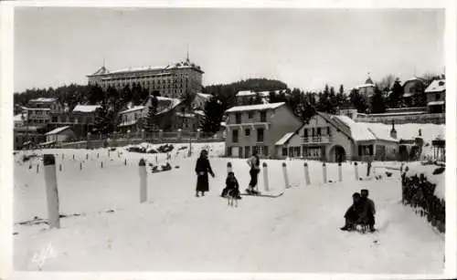 Ak Font Romeu Odeillo Via Pyrénées Orientales, Les Sports d'Hiver