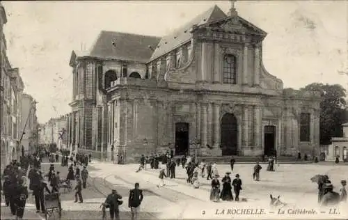 Ak La Rochelle Charente Maritime, Kathedrale