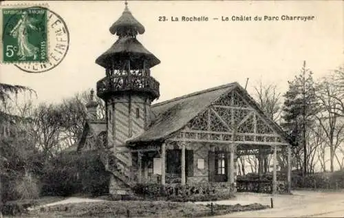 Ak La Rochelle Charente Maritime, Chalet du Parc Charruyer