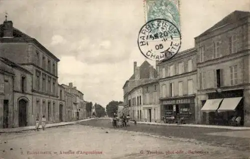 Ak Barbezieux Saint Hilaire Charente, Avenue d’Angouleme