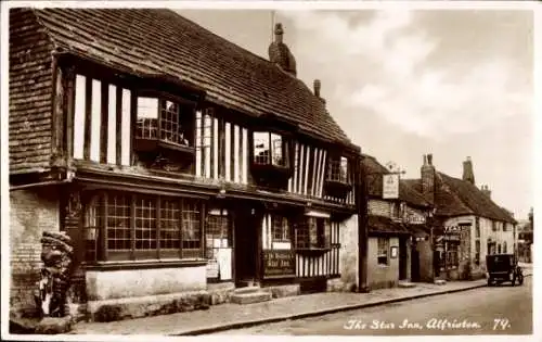 Ak Alfriston East Sussex England, the Star Inn