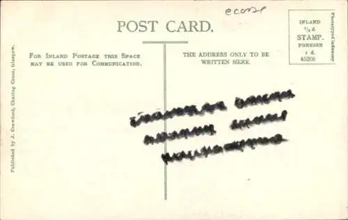 Ak Glasgow Schottland, Broomielaw, Dampfer