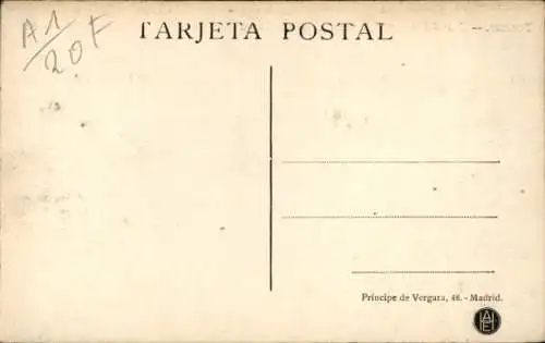 Ak Toledo Castilla La Mancha Spanien, Casa del Greco, Eingang zur U-Bahn