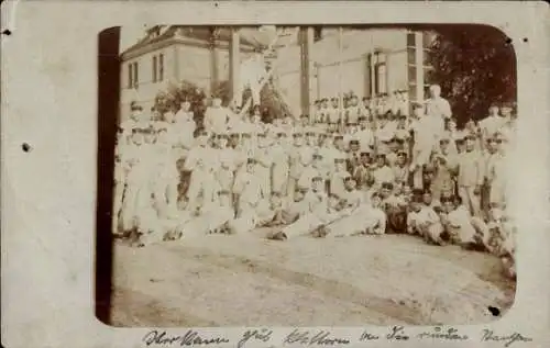 Foto Kętrzyn Rastenburg Ostpreußen, Gruppenportrait, Soldaten