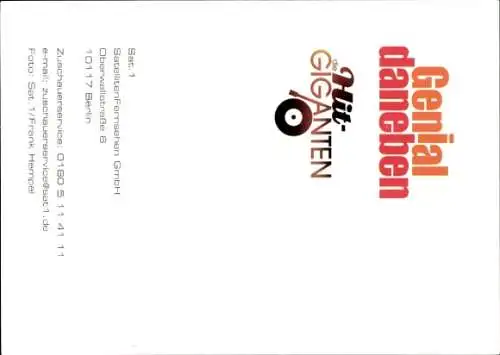 Ak Moderator Hugo Egon Balder, Portrait, Autogramm