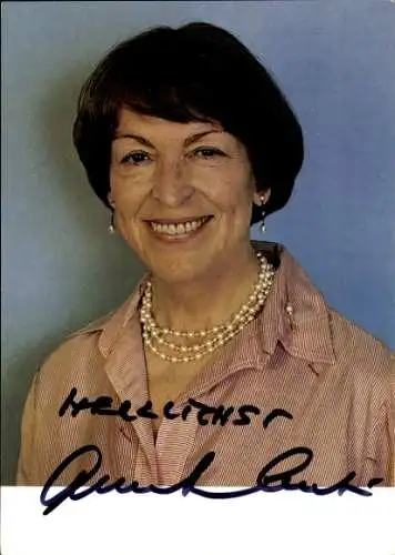 Ak Schauspielerin Anette von Aretin, Portrait, Autogramm