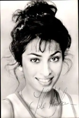 Ak Schauspielerin Jale Arikan, Portrait, Autogramm