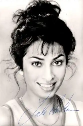 Ak Schauspielerin Jale Arikan, Portrait, Autogramm
