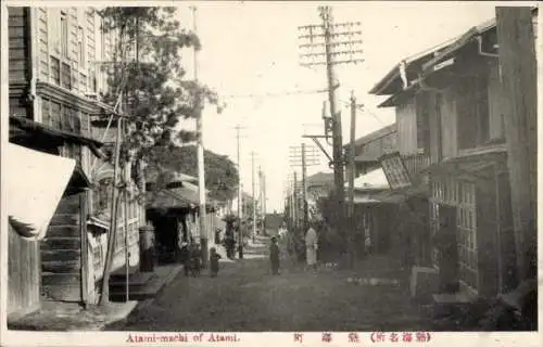 Ak Präfektur Atami Japan, Atami-machi