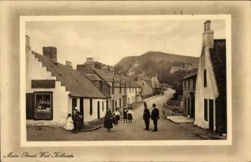 Ak West Kilbride Schottland, Main Street