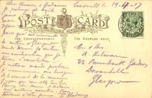 Ak West Kilbride Schottland, Main Street