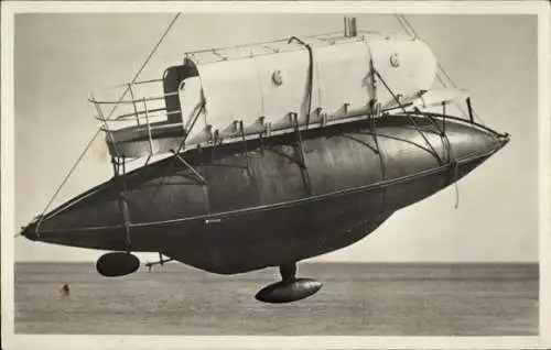 Foto Ak Luftschiff, Transport, Zeppelin