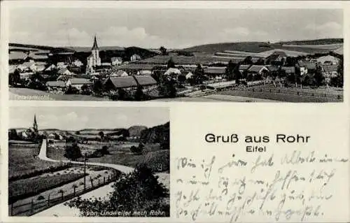 Ak Rohr Blankenheim an der Ahr Eifel, Gesamtansicht, Blick von Lindweiler