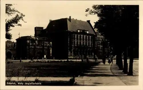 Foto Ak Gdańsk Danzig, Wały Jagiellońskie