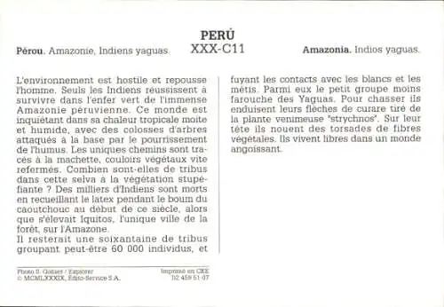 Ak Peru, Amazonasgebiet, Indios Yaguas