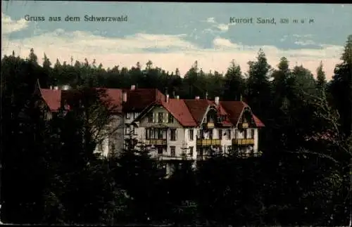 Ak Sand Bühl in Baden, Sandsee, Kurhaus Sand