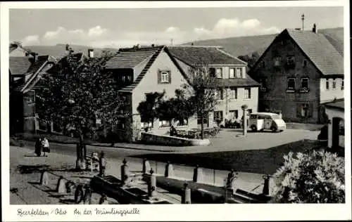 Ak Beerfelden Oberzent im Odenwald, Mümlingquelle