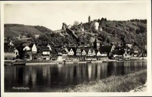 Ak Hirschhorn am Neckar Hessen, Gesamtansicht