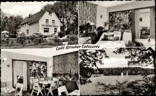 Ak Marienheide, Café Pension Konditorei, Besitzer W. Beukert, Bruchertalsperre