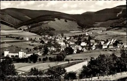 Ak Oberhundem Kirchhundem Sauerland, Panorama