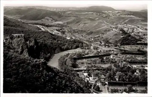 Ak Bad Münster am Stein, Ebernburg, Blick von der Gans