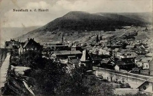 Ak Neustadt an der Haardt Neustadt an der Weinstraße, Teilansicht