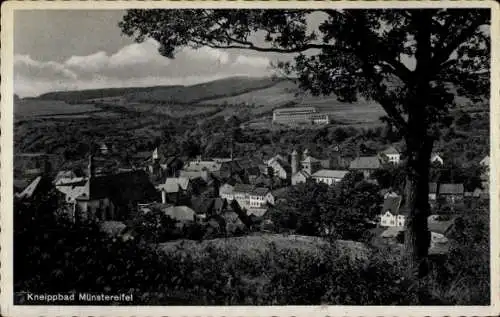 Ak Bad Münstereifel in Nordrhein Westfalen, Teilansicht, Kneippbad