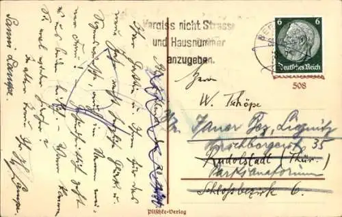 Scherenschnitt Künstler Ak Plischke, G., Glückwunsch, Engel, Blumen