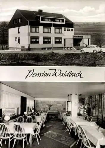 Ak Endorf Sundern Sauerland, Pension Waldbach