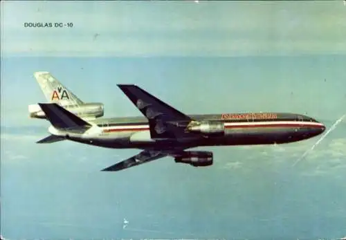 Ak Passagierflugzeug Douglas DC 10, American Airlines