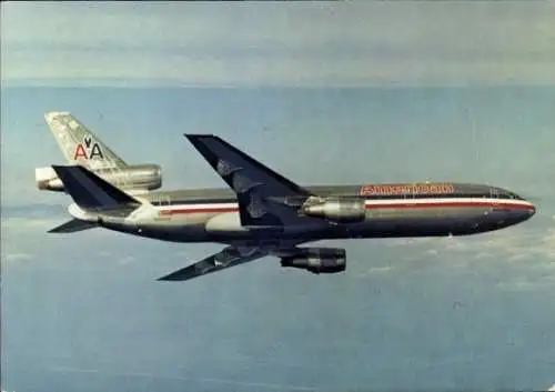 Ak Douglas DC 10, Passagierflugzeug, American Airlines