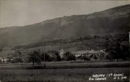 Ak Gruffy Haute-Savoie, Panorama