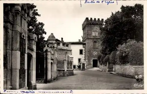 Ak Arles sur Tech Pyrénées Orientales, Rathaus, Eingang