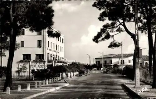 Ak Argelès sur Mer Pyrénées Orientales, Hotel de la Plage des Pins