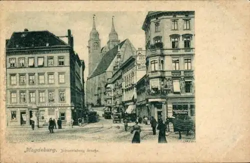 Ak Magdeburg an der Elbe, Johannisberg Straße