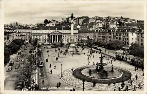 Ak Lisboa Lissabon Portugal, Rossio